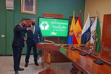 El vicepresidente del Gobierno de Canarias visita el municipio de Valsequillo/Acfi Press.